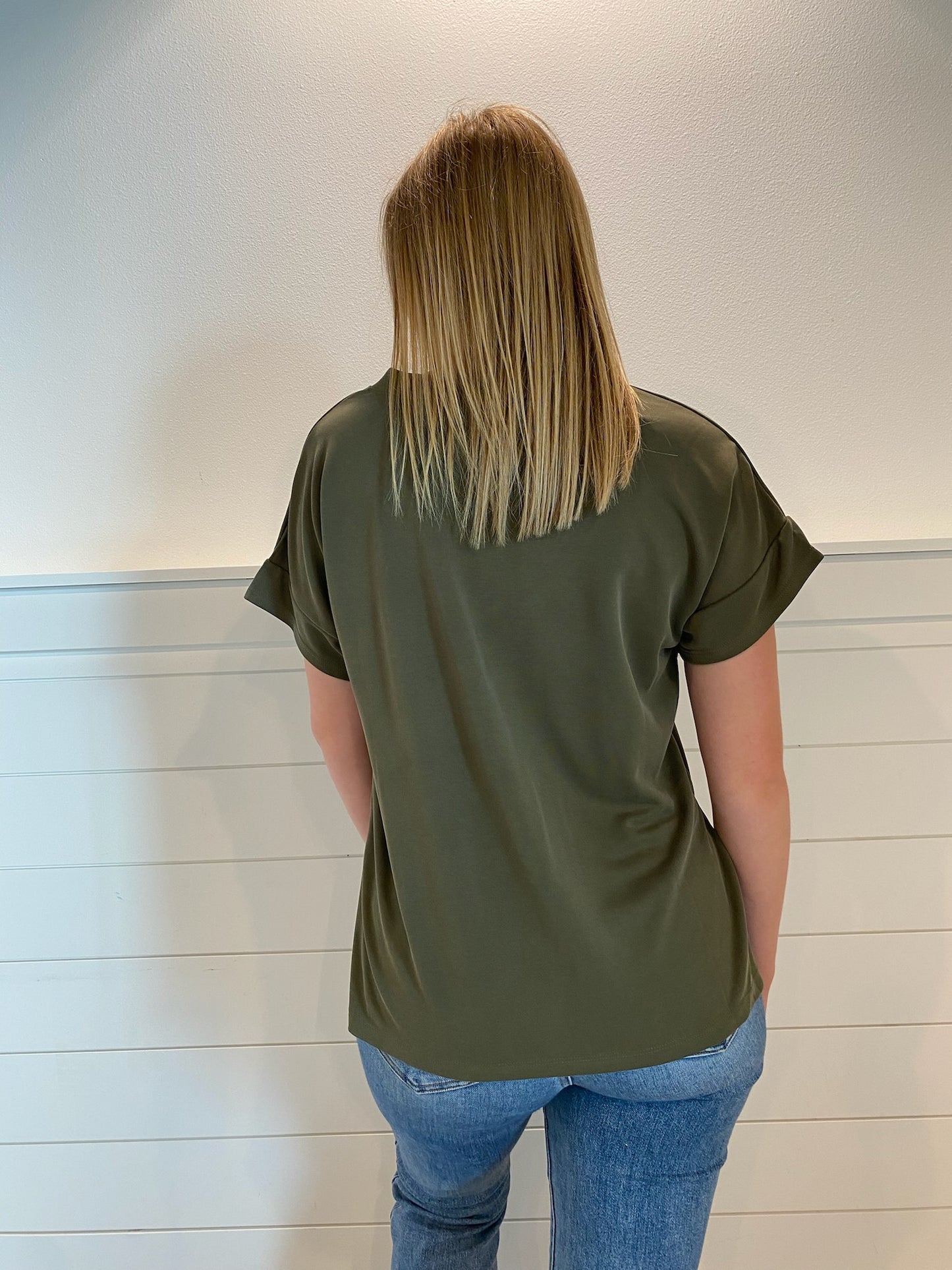 Lux V Neck Tee
