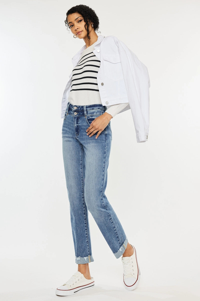 Sutton HR Slim Straight KanCan Jeans