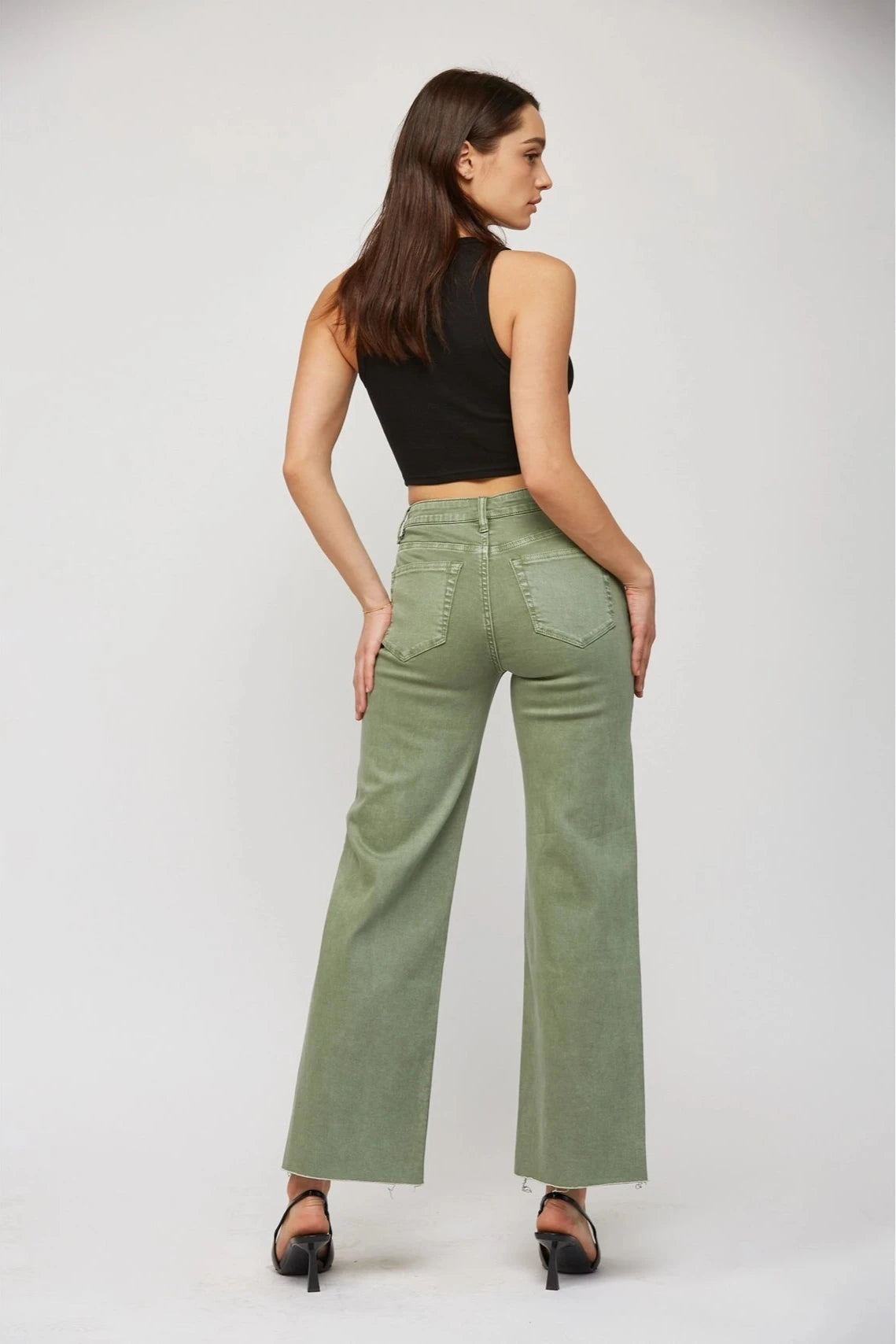Sacramento High Rise Wide Leg with Crop