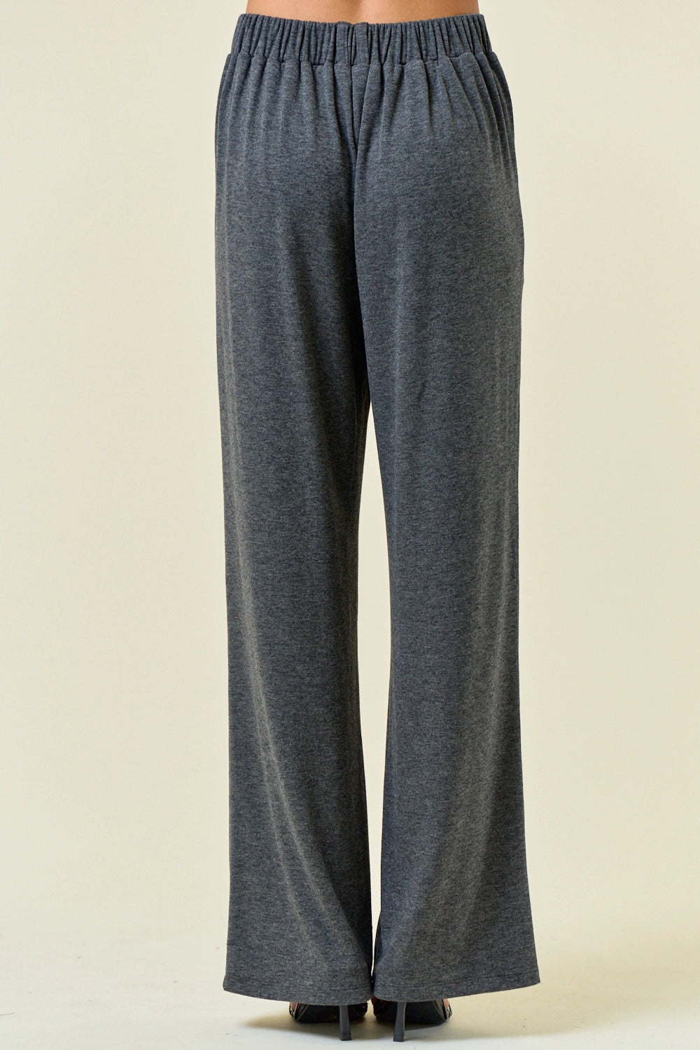 Buttery Soft Pintuck Elastic Waist Pants