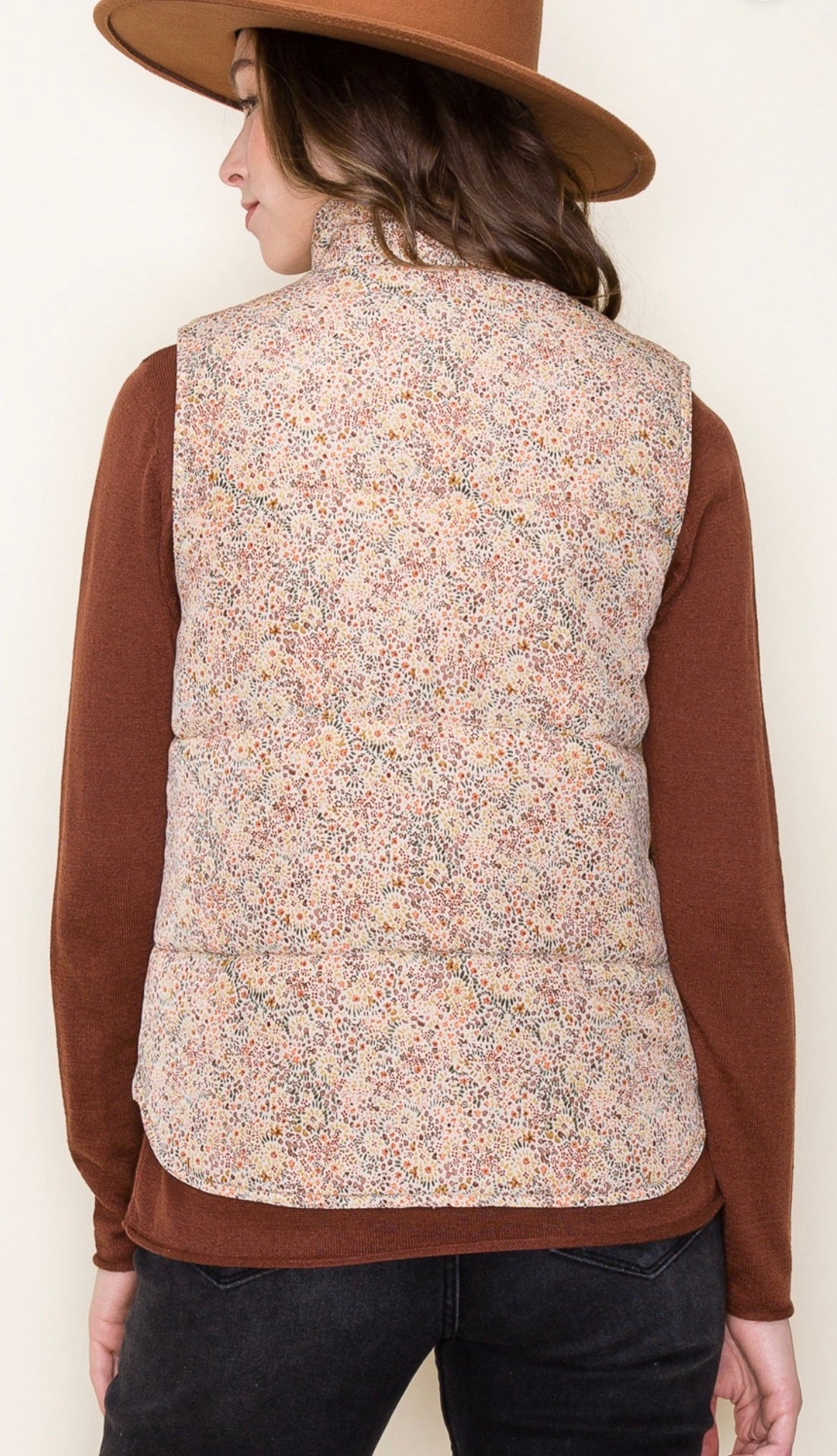 Floral Vest