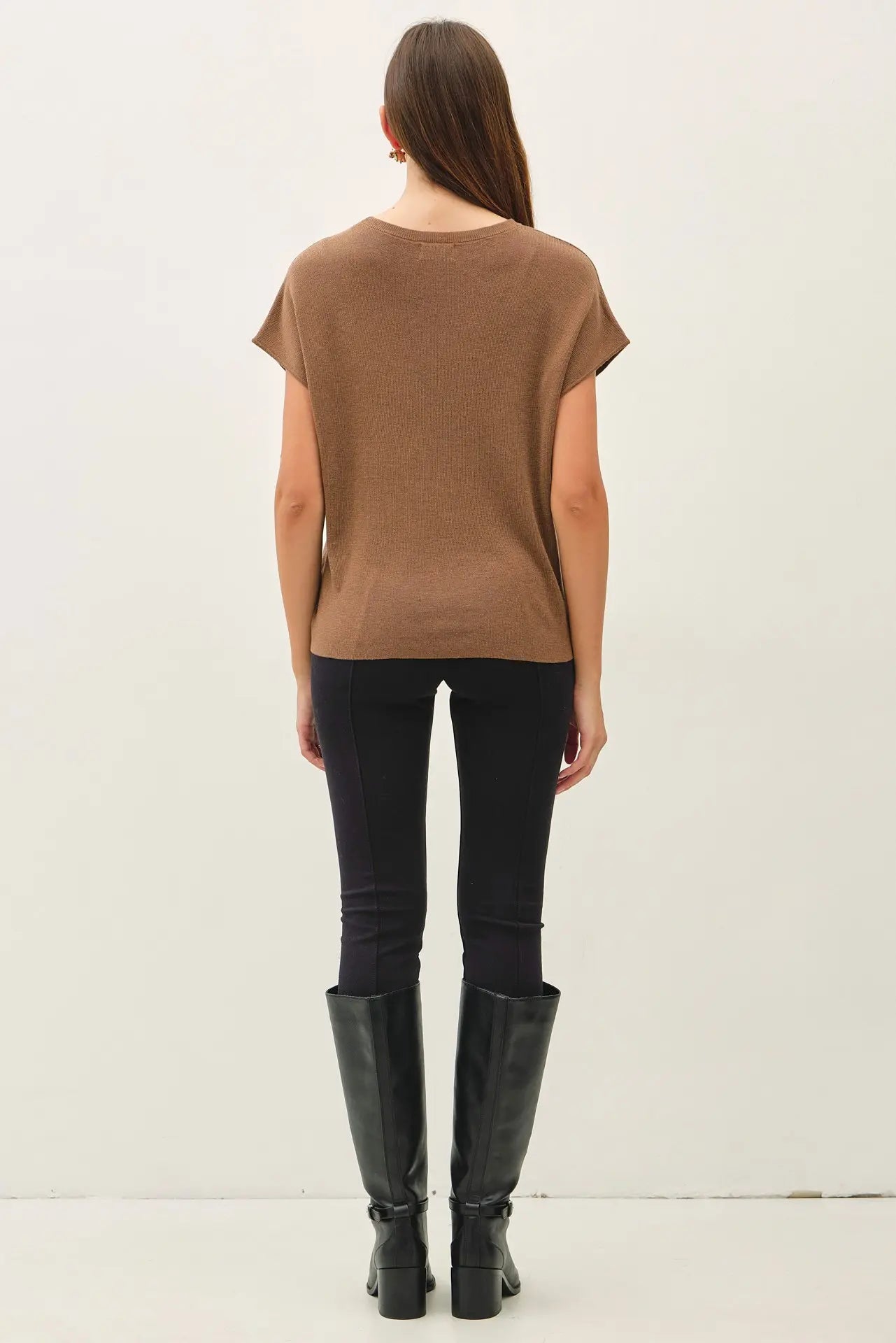 Flattering Boxy Cut Sweater