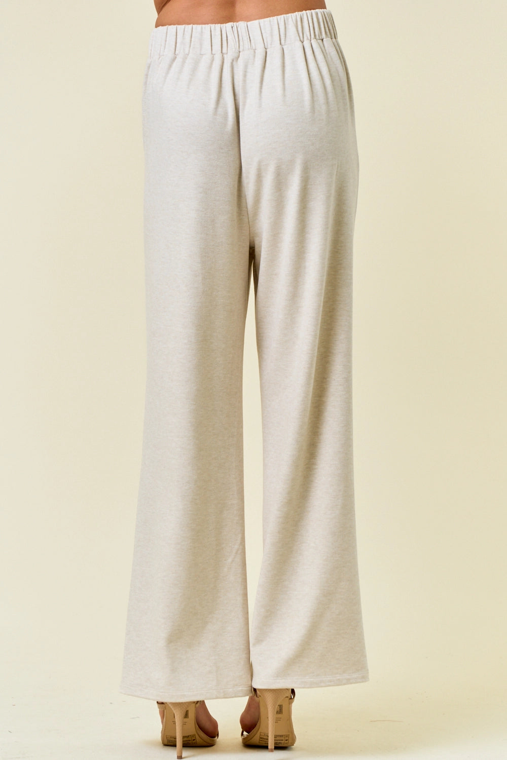 Buttery Soft Pintuck Elastic Waist Pants