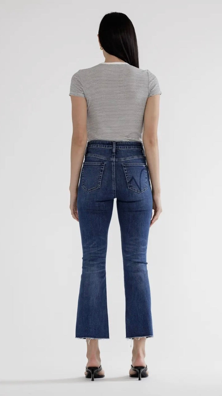 Camille HR Crop Bootcut Leg Jean