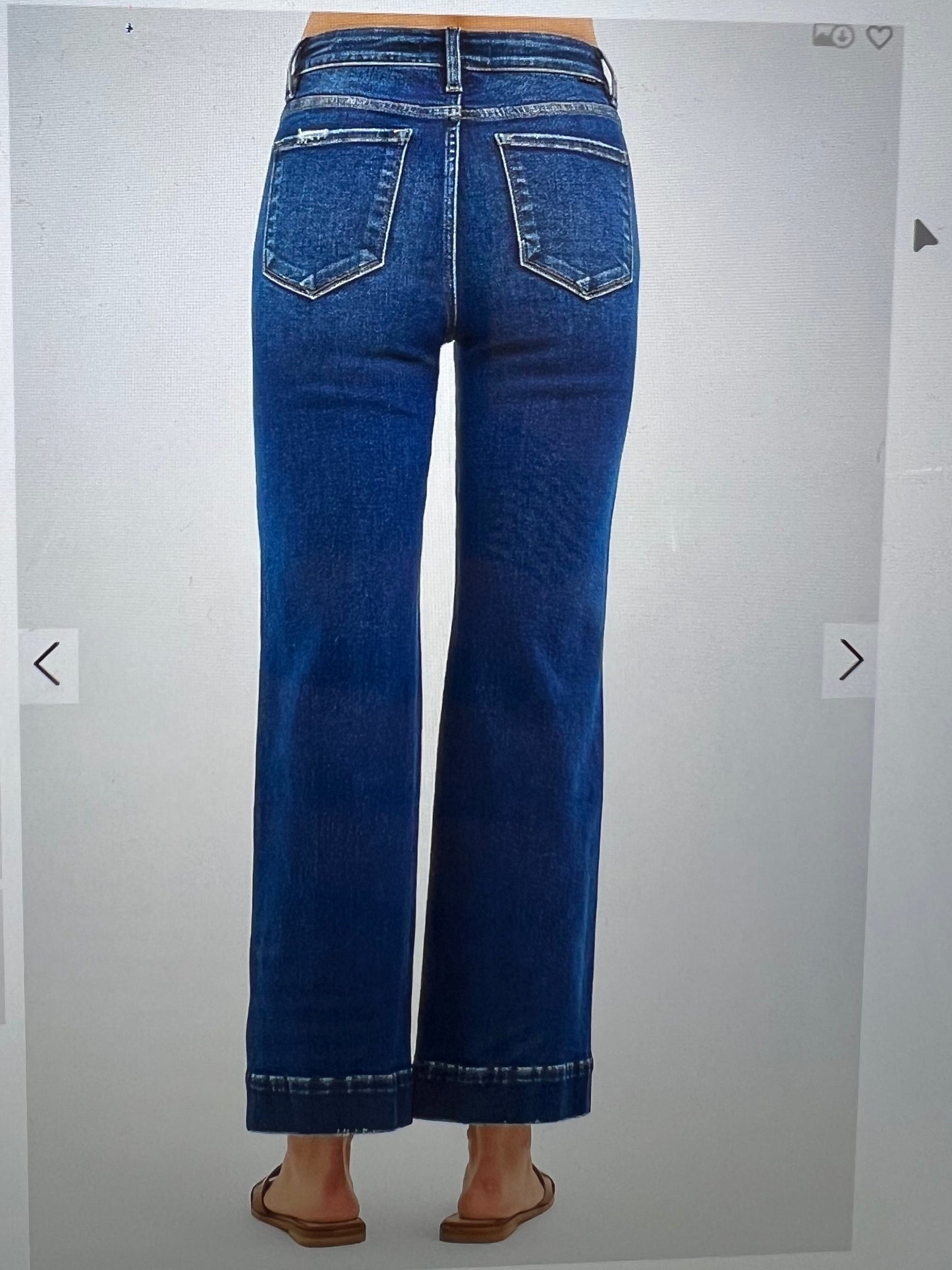 Charlotte TC HR Straight Stretchy Jeans