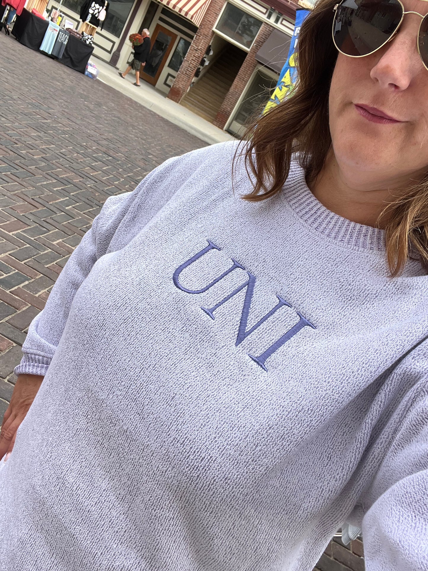 UNI Warm Up Sweatshirt - Grape