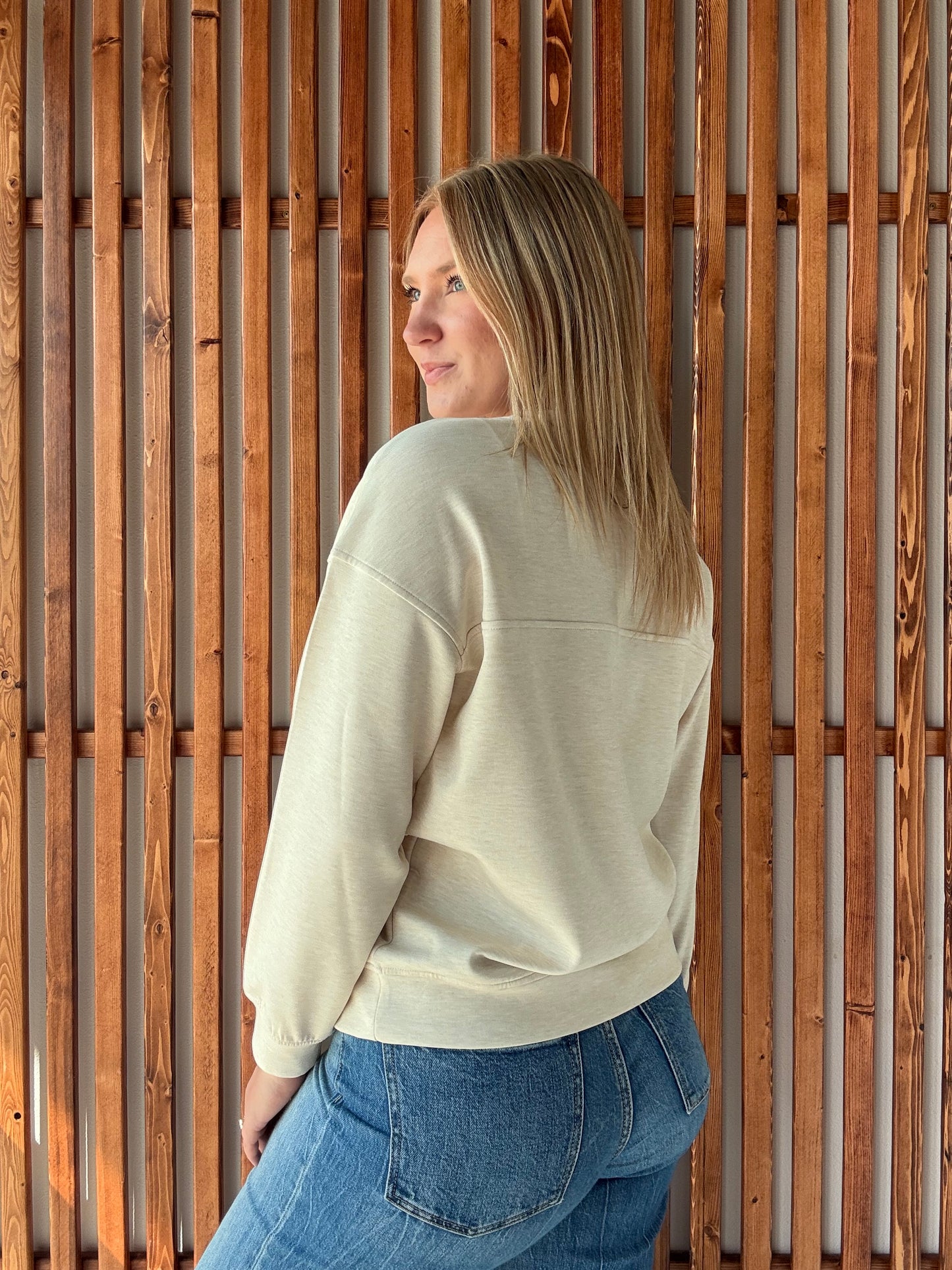 Iowa Distressed Scuba Crewneck