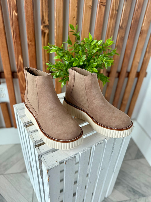Pierre Dumas Sweet Ankle Boot - Taupe