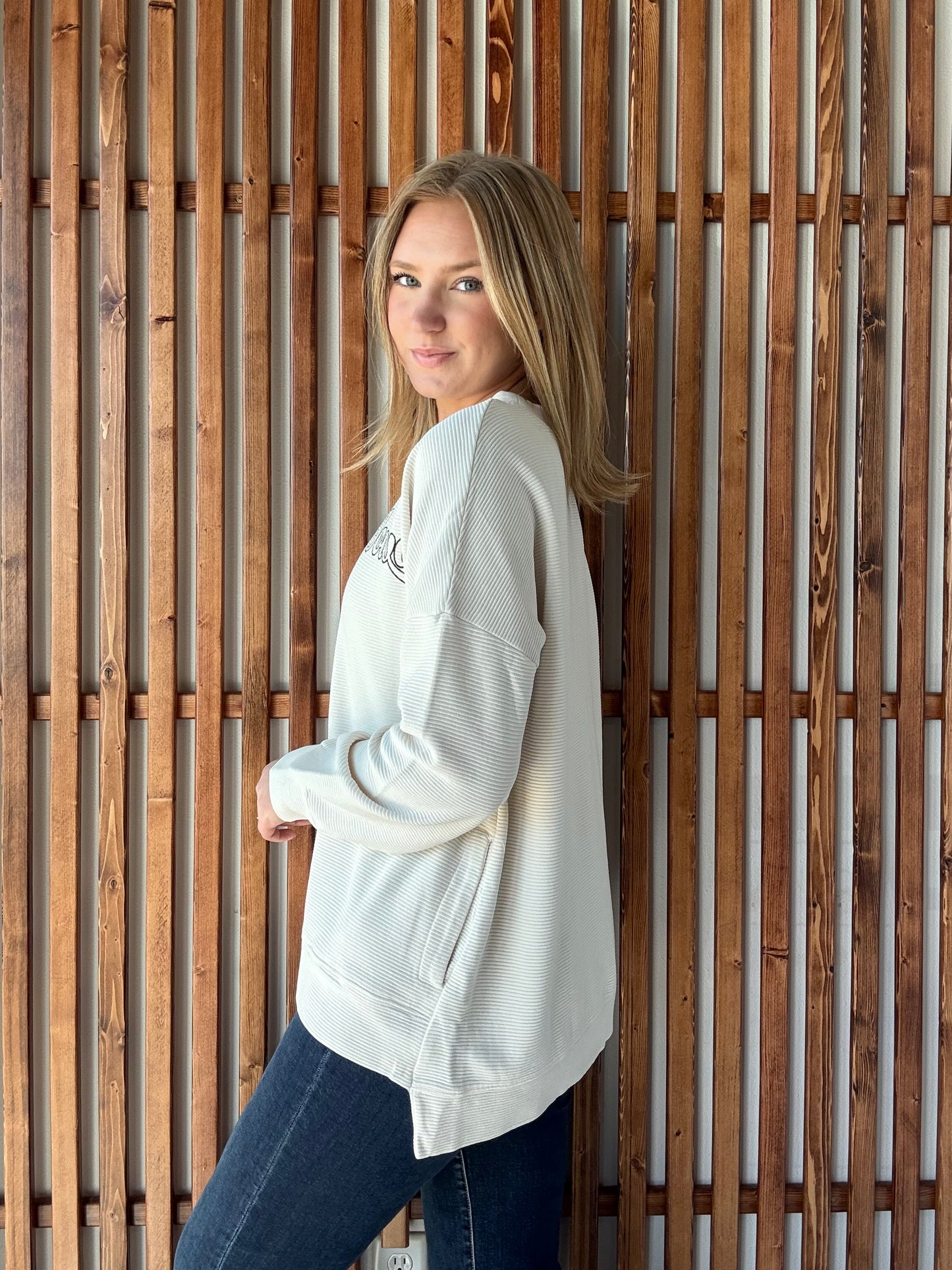Ribbed Left Chest Iowa with Pockets