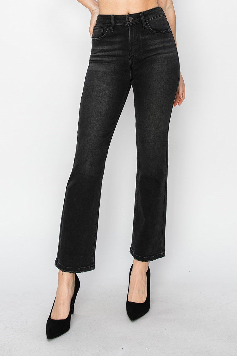 Jennifer HR Crop Straight Risen Jeans