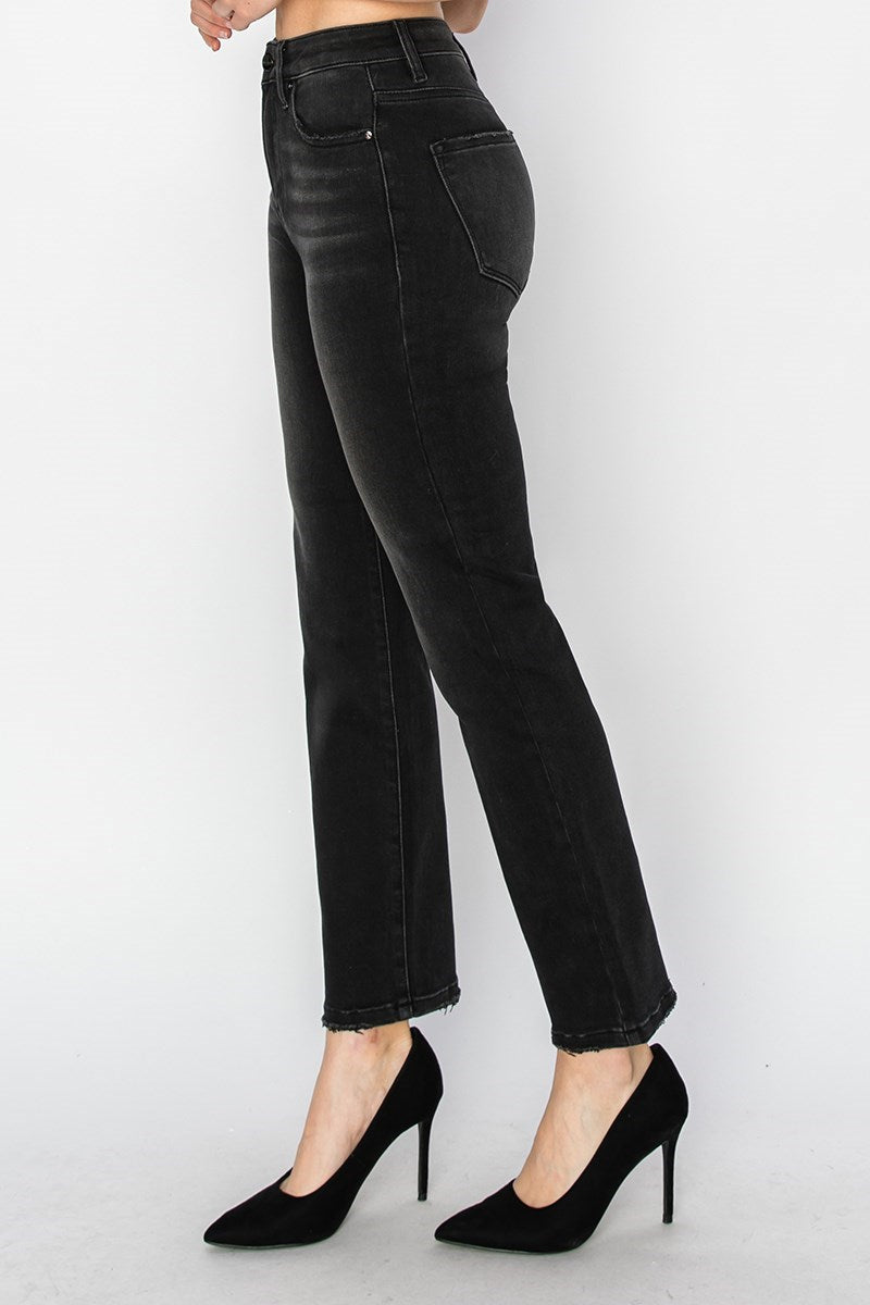 Jennifer HR Crop Straight Risen Jeans