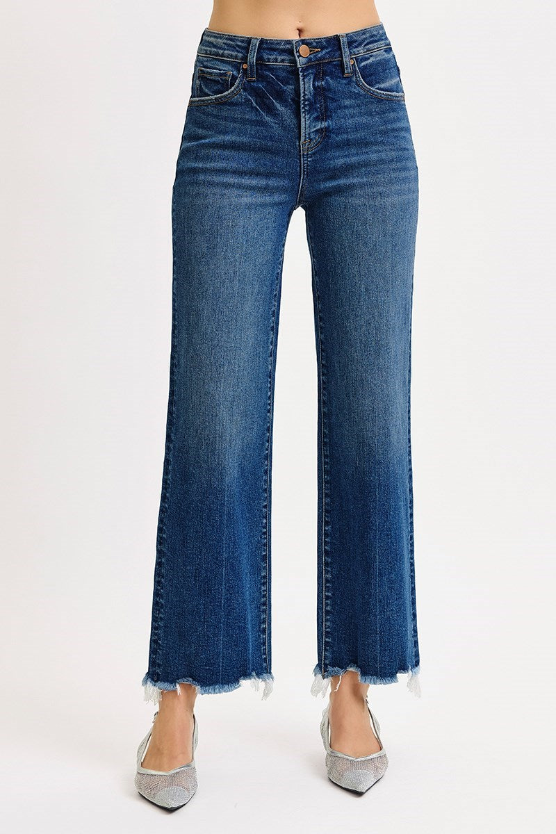 Parker TC HR Ankle Straight Risen Jeans