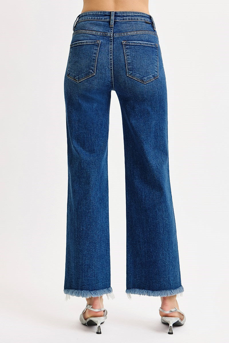 Parker TC HR Ankle Straight Risen Jeans