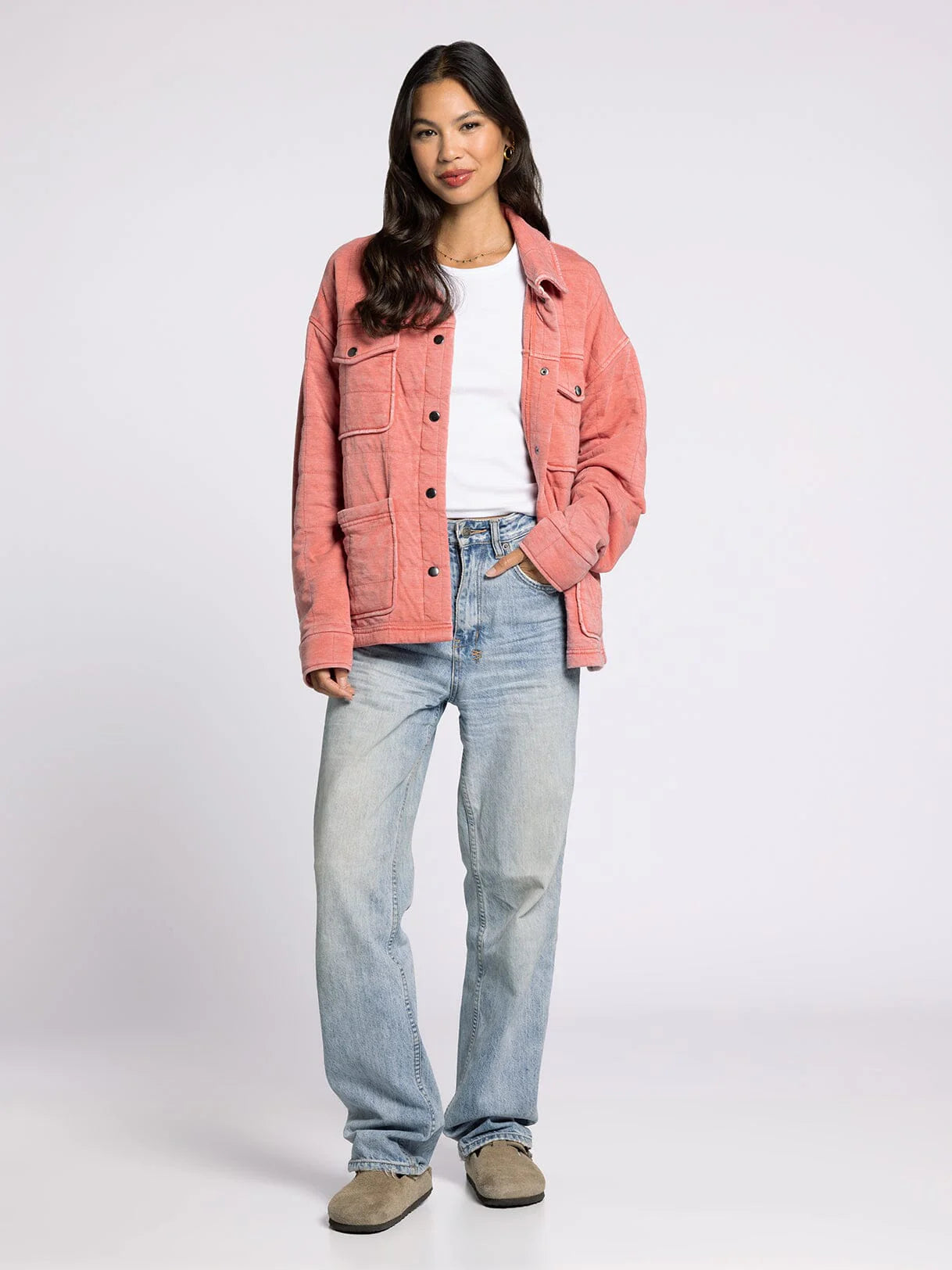 Arista Jacket - Faded Rose