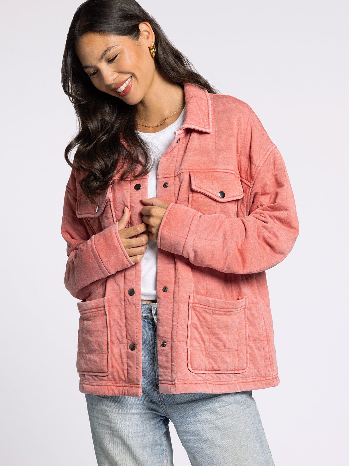 Arista Jacket - Faded Rose