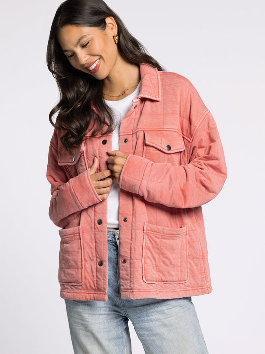 Arista Jacket - Faded Rose