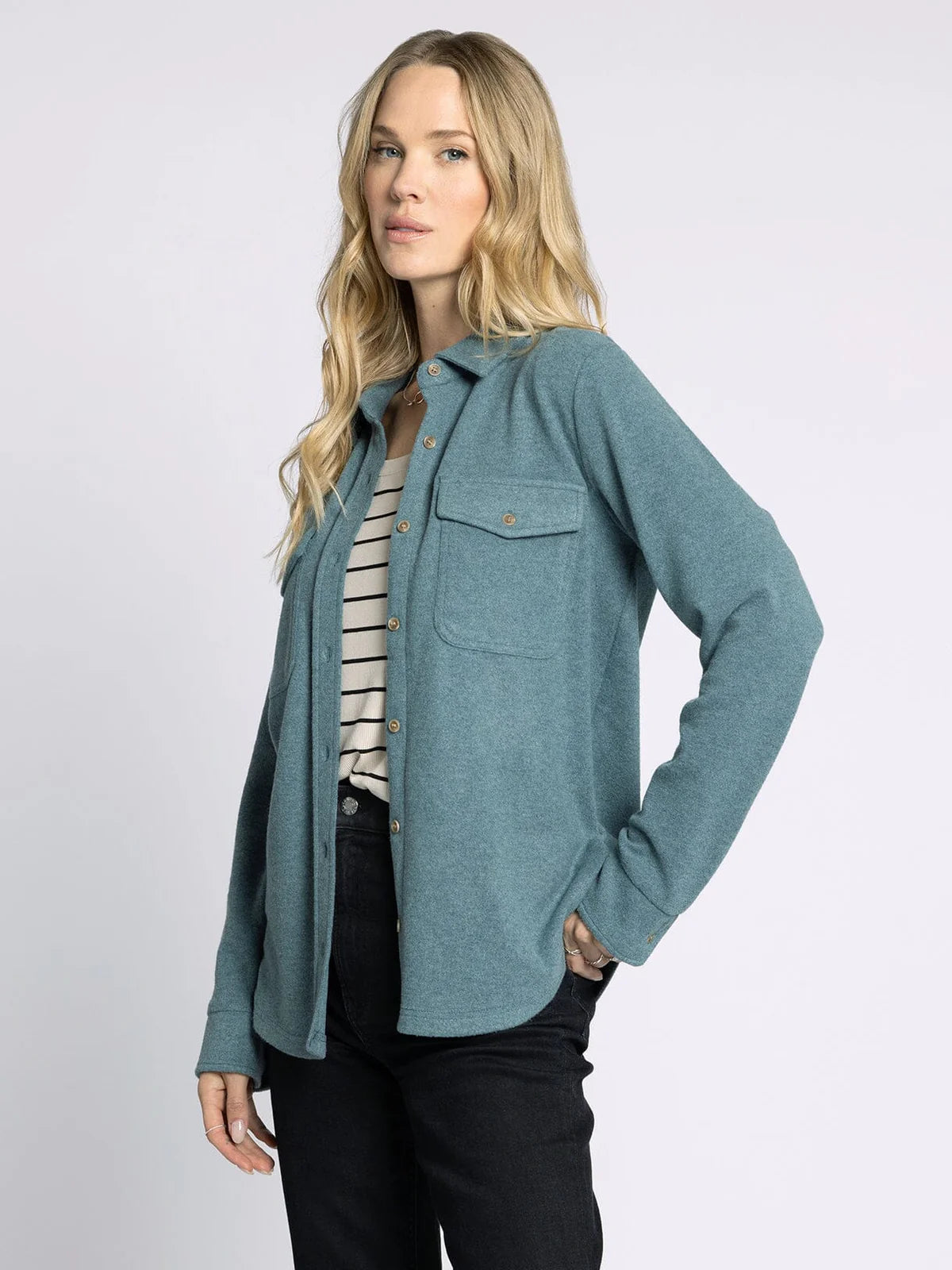 Cassian Shirt - Spruce Heather
