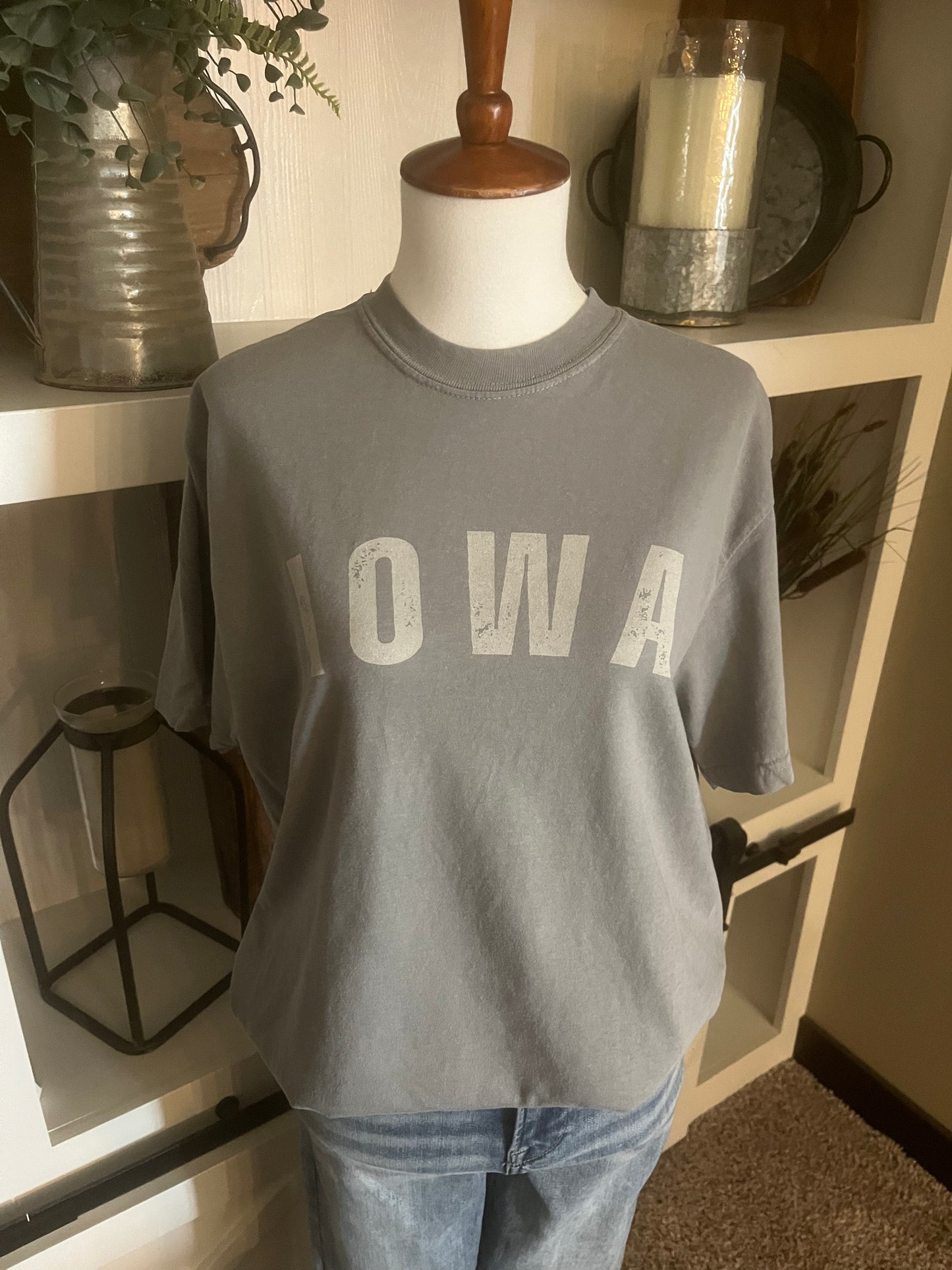 IOWA Distressed - Gray