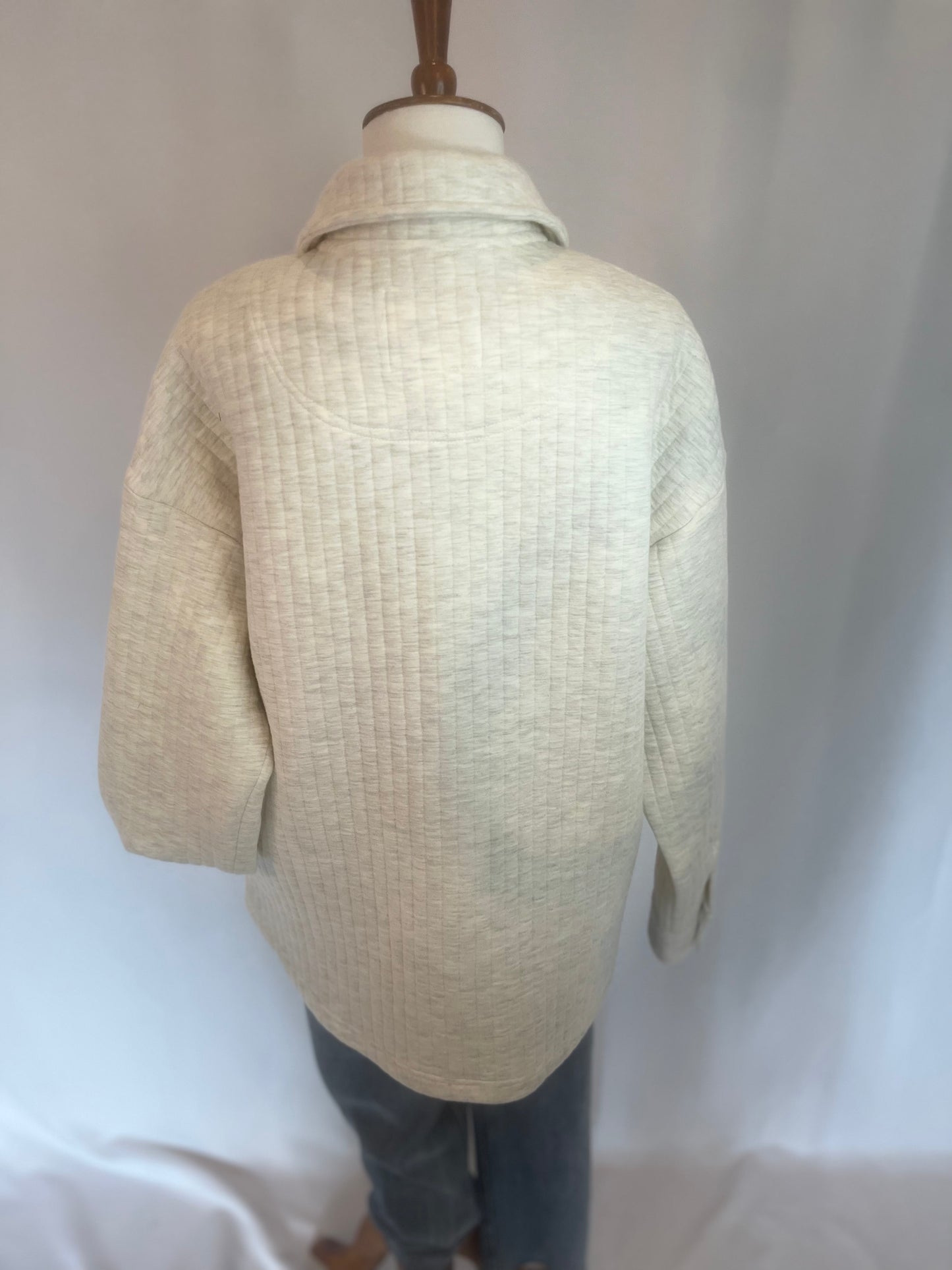 Daniel Jacket - Ivory Heather