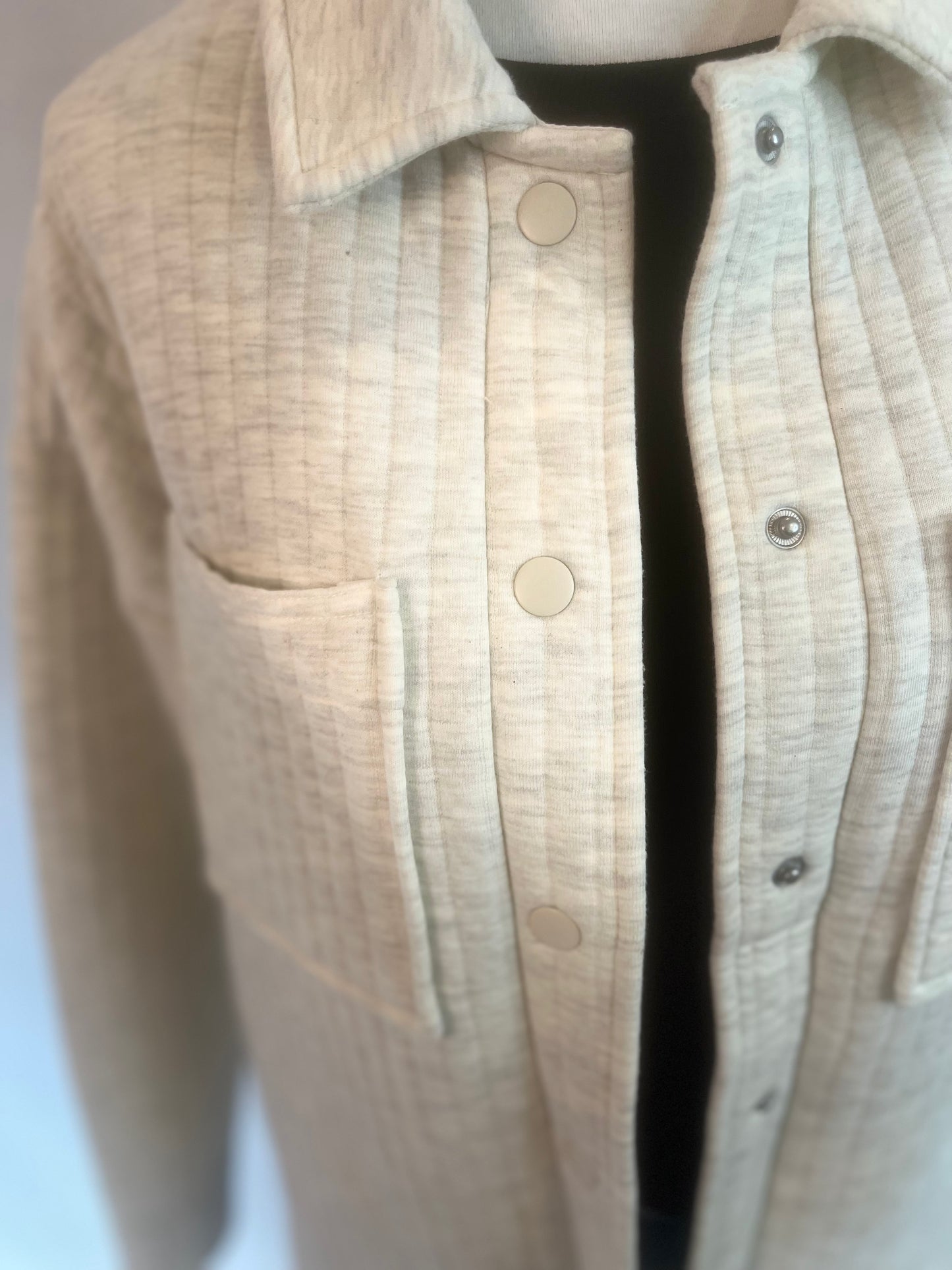 Daniel Jacket - Ivory Heather