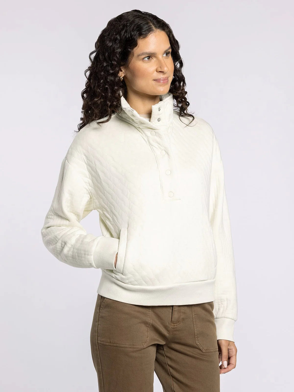 Kyra Pullover - Cobblestone
