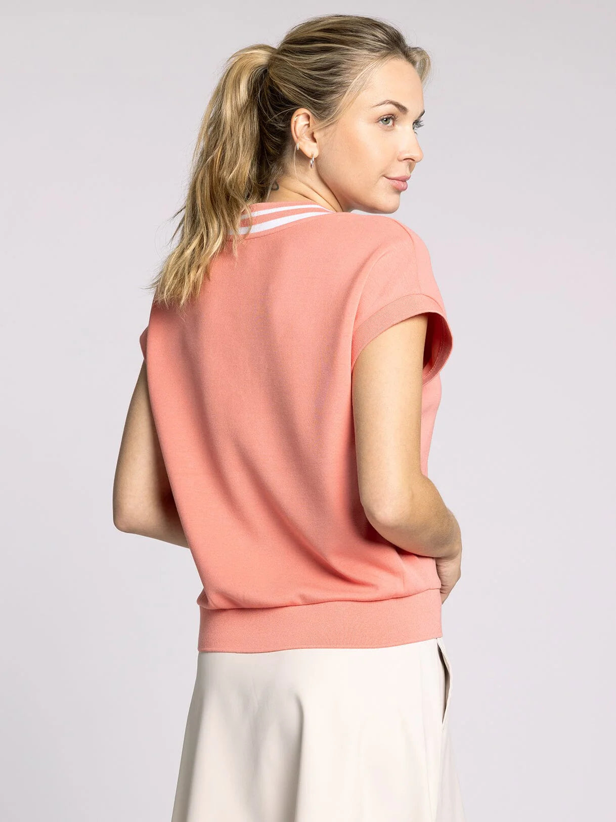 Rhonda Top - Coral Varsity