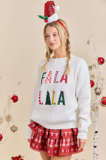 Fala Lala Festive Christmas Sweater