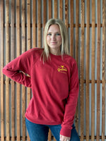 Heritage Cyclone Crewneck: Cardinal