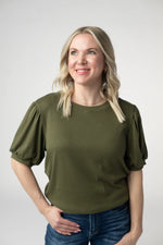 Katie Cozy Top - Olive