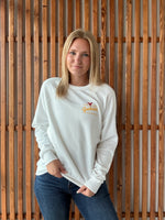 Heritage Cyclone Crewneck: White
