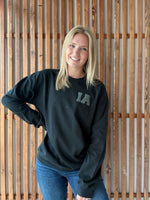 IA Hawkeye Puff Crewneck