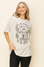 Two Wheels Move The Soul Graphic Tee