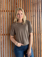 Katie Cozy Top - Mocha