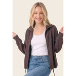 Mock Neck Sweater Jacket