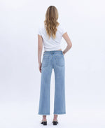 Enhance Super HR Ankle Slim Wide Vervet Jeans