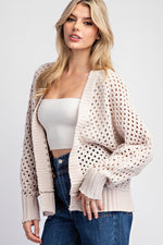 Soft Crochet Cardigan