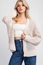 Soft Crochet Cardigan