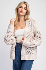 Soft Crochet Cardigan