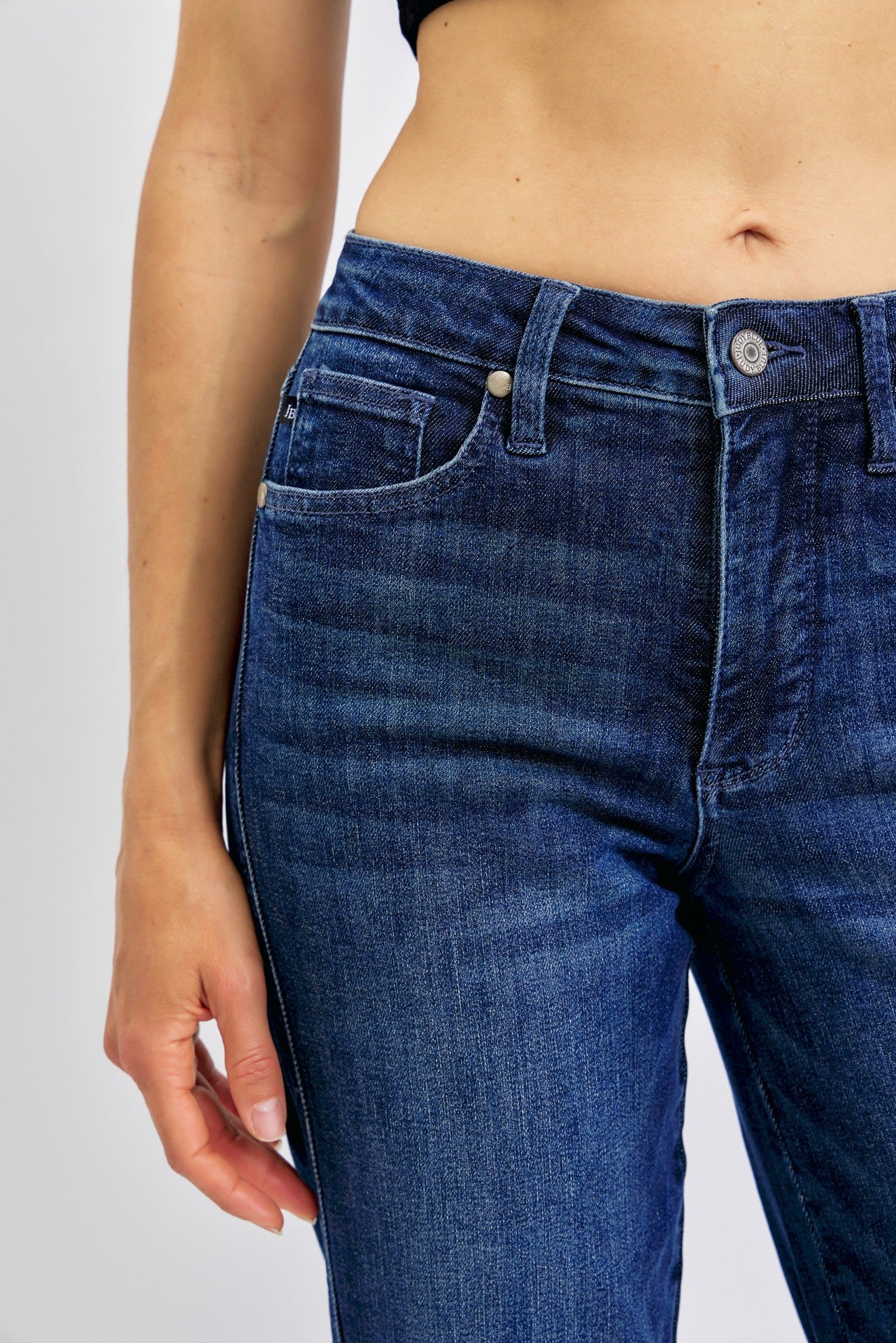 Dark MR Tummy Control Classic Straight Jean