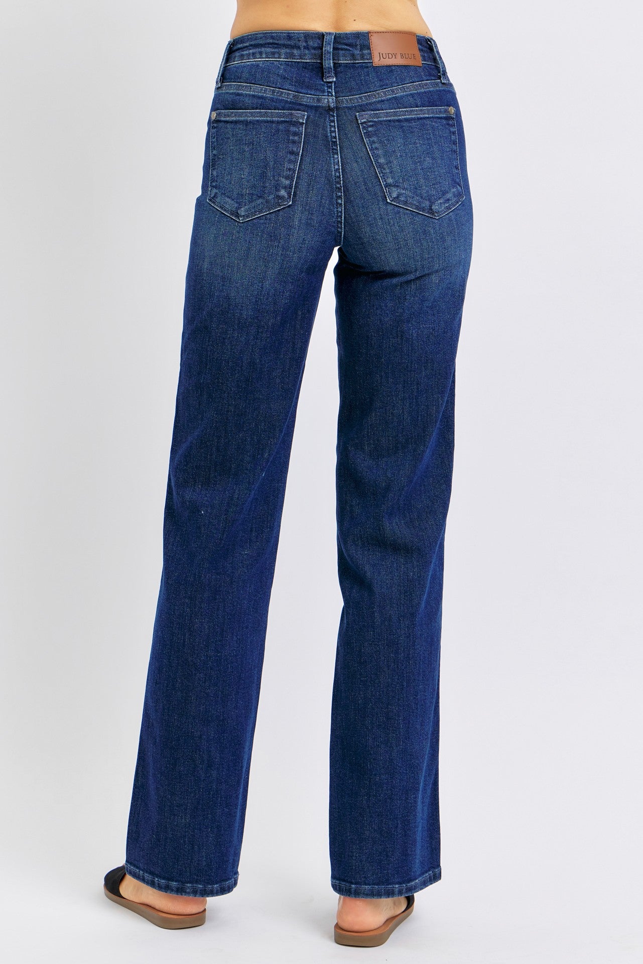 Dark MR Tummy Control Classic Straight Jean