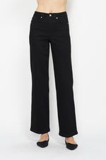 Black HW Tummy Control Classic Straight