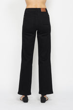 Black HW Tummy Control Classic Straight