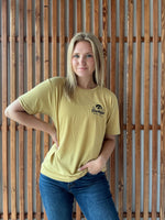 Heritage Hawkeye T-Shirt (Unisex): Old Gold
