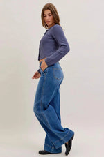 Brynn MR Trouser Retro Wide Judy Blue Jeans