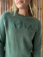 Warm-up Crew: Sage Embroidery