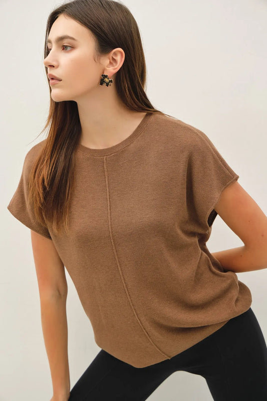 Flattering Boxy Cut Sweater