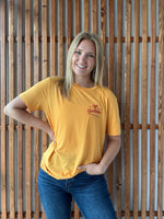 Heritage Cyclone Unisex T-Shirt: Gold