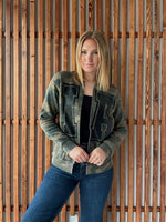 Camo Iowa Sweatshirt Cardigan