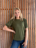 Katie Cozy Top - Olive