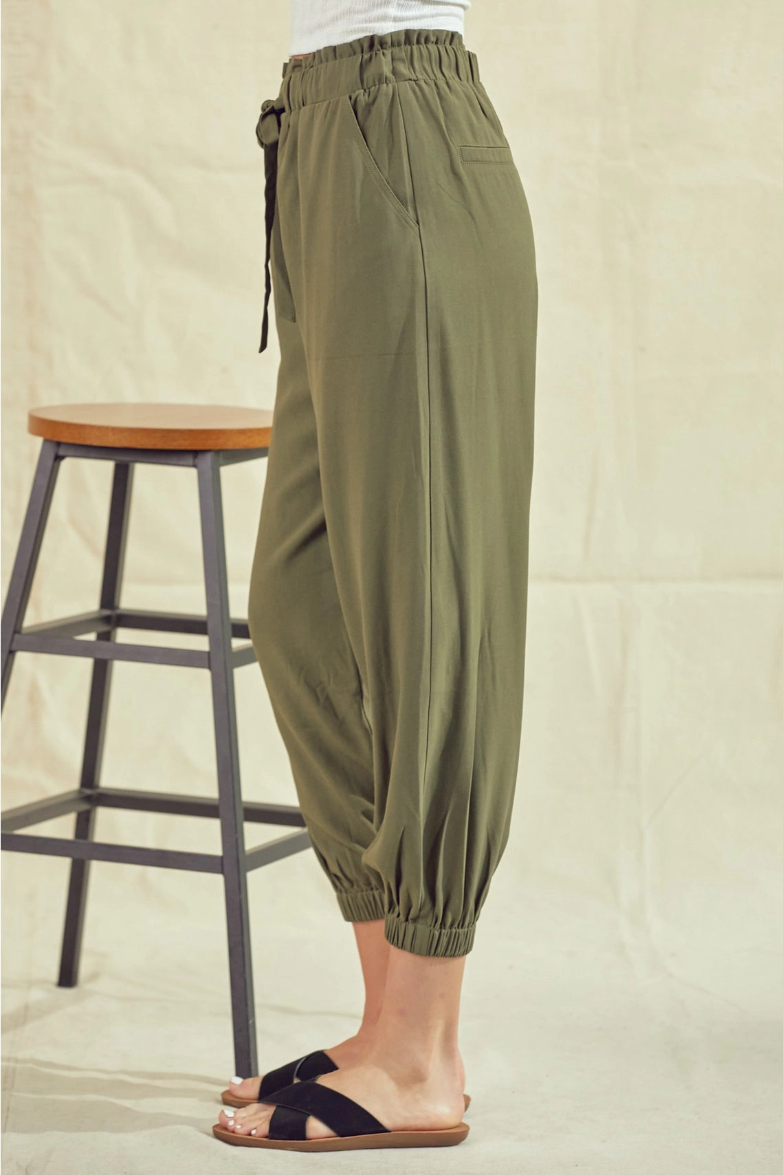 Drawstring Paper Jogger